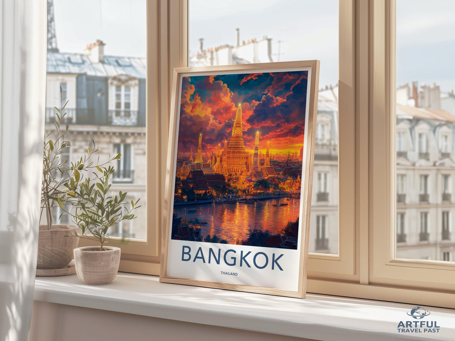 Bangkok Poster - Thailand Wall Art
