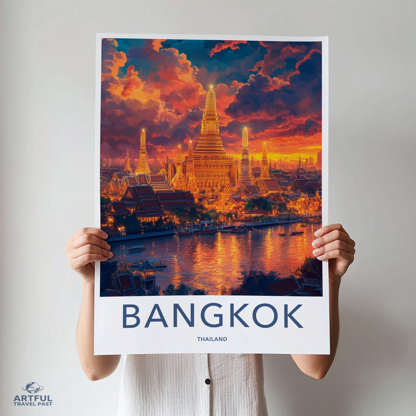 Bangkok Poster - Thailand Wall Art