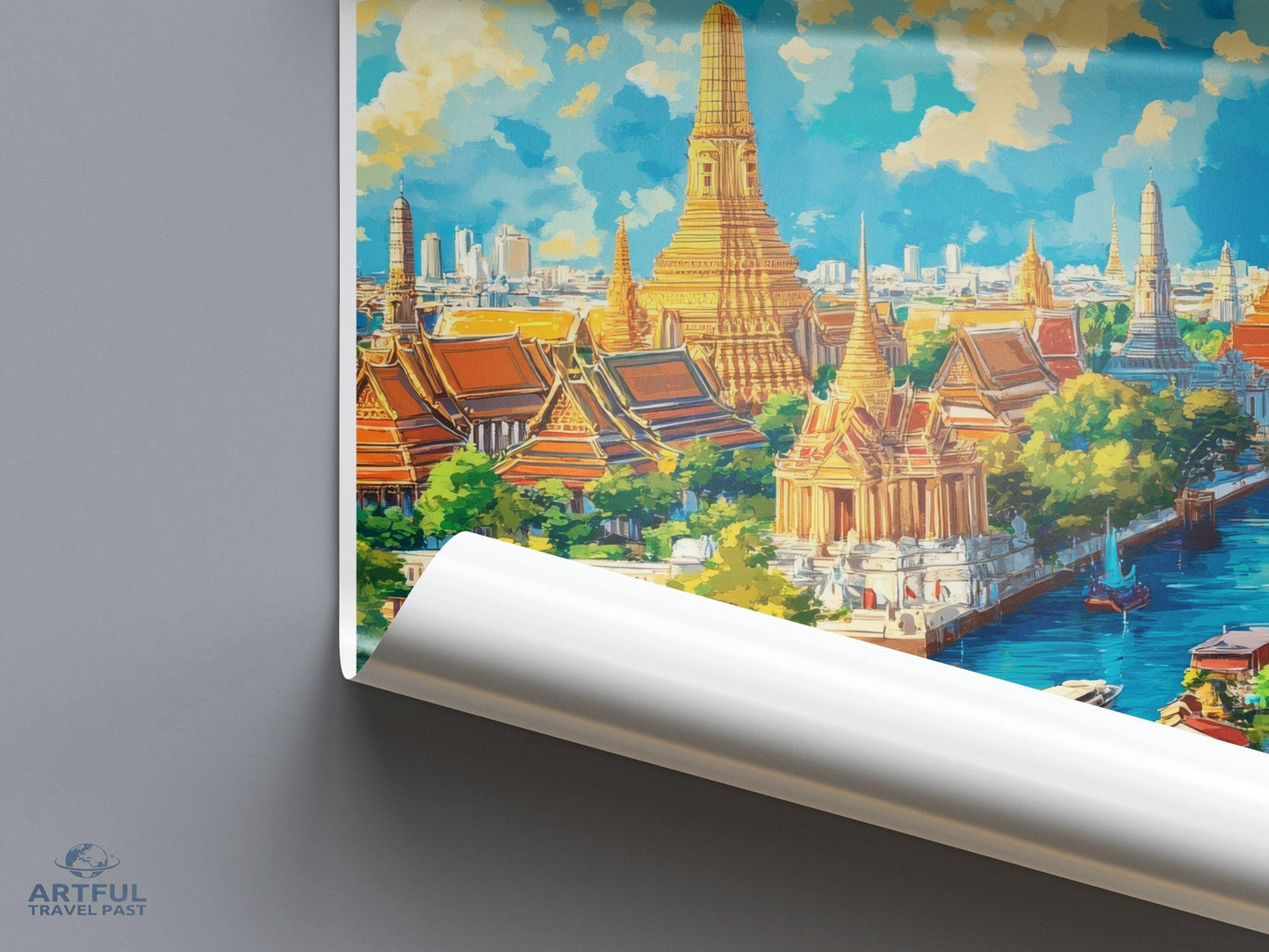 Bangkok Poster - Thailand Wall Art