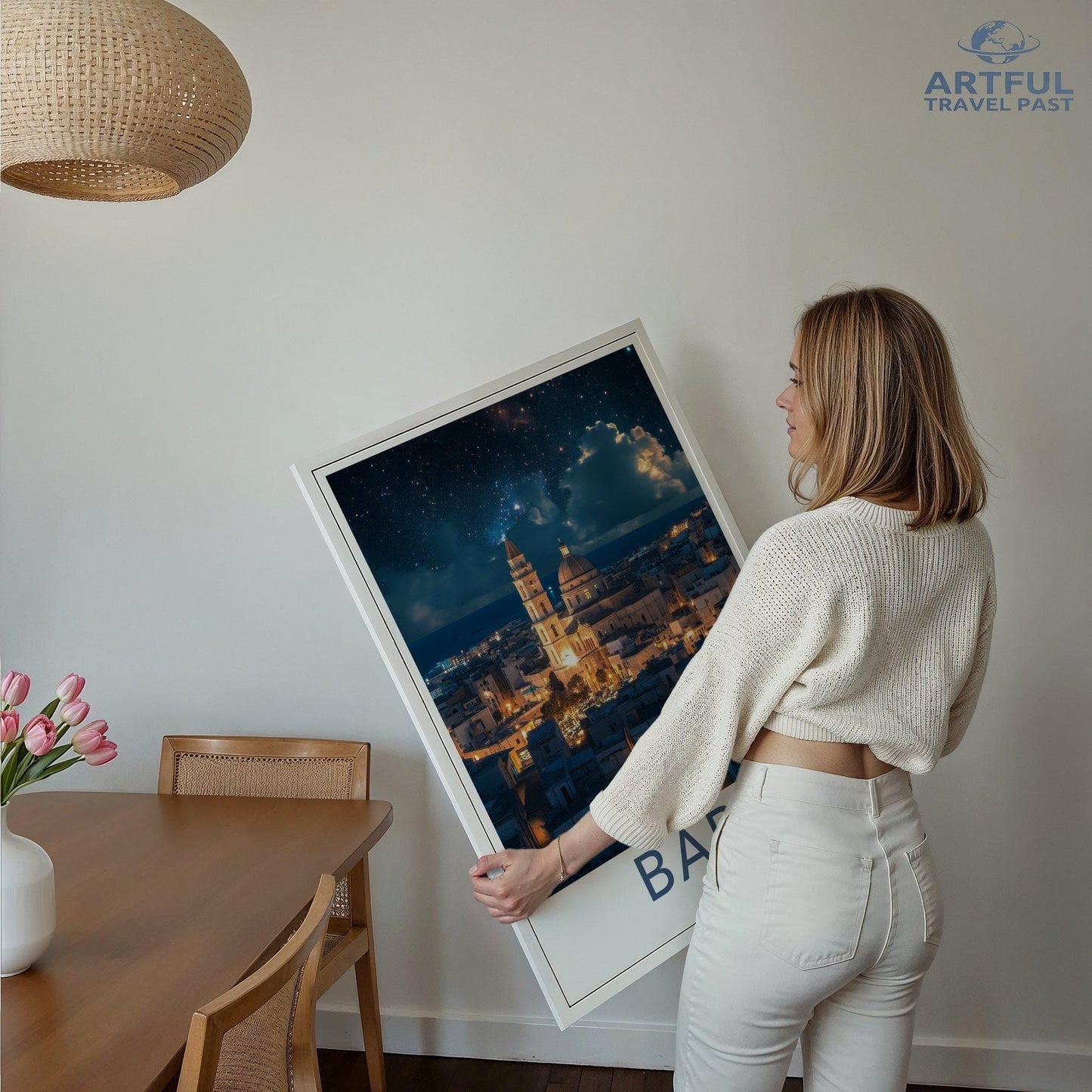 Bari Poster | Italy Wall Art | Europe Decor