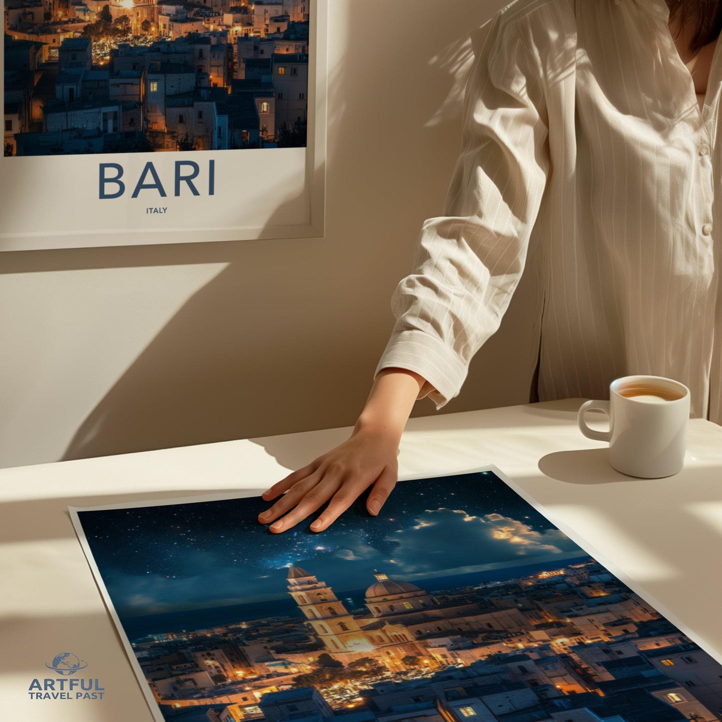 Bari Poster | Italy Wall Art | Europe Decor