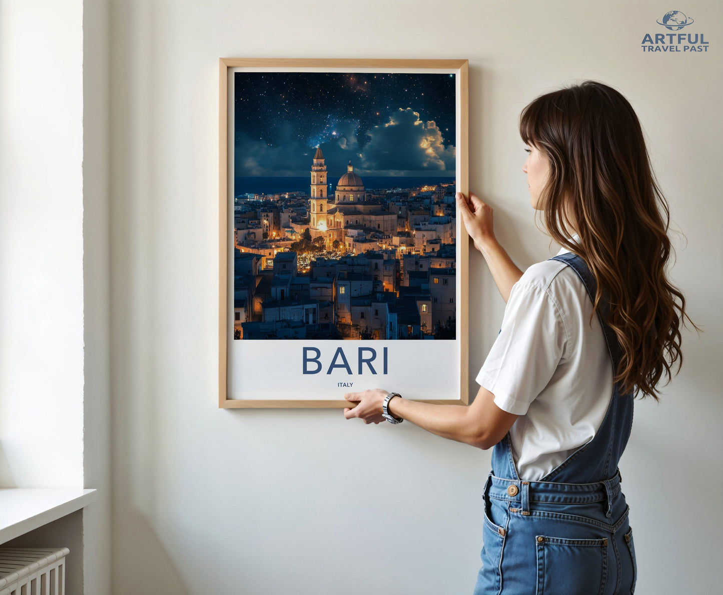 Bari Poster | Italy Wall Art | Europe Decor