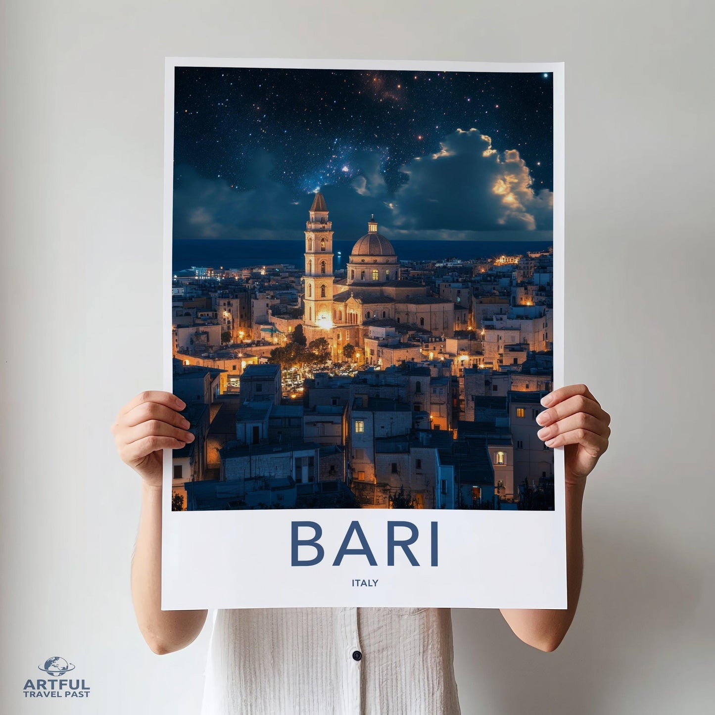 Bari Poster | Italy Wall Art | Europe Decor