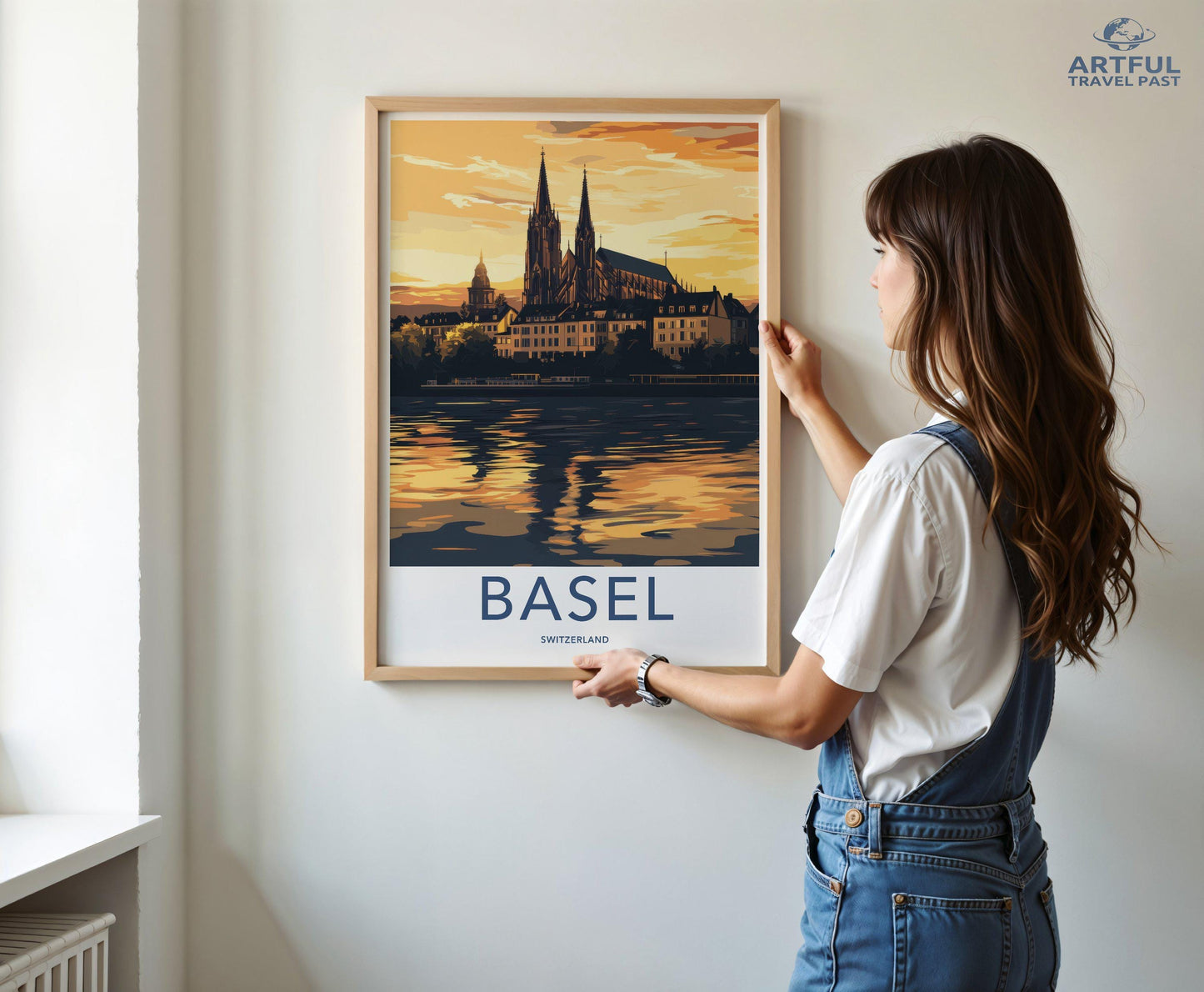 Basel Poster - Switzerland Wall Art