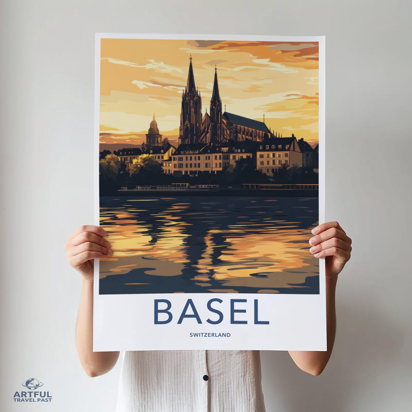 Basel Poster - Switzerland Wall Art