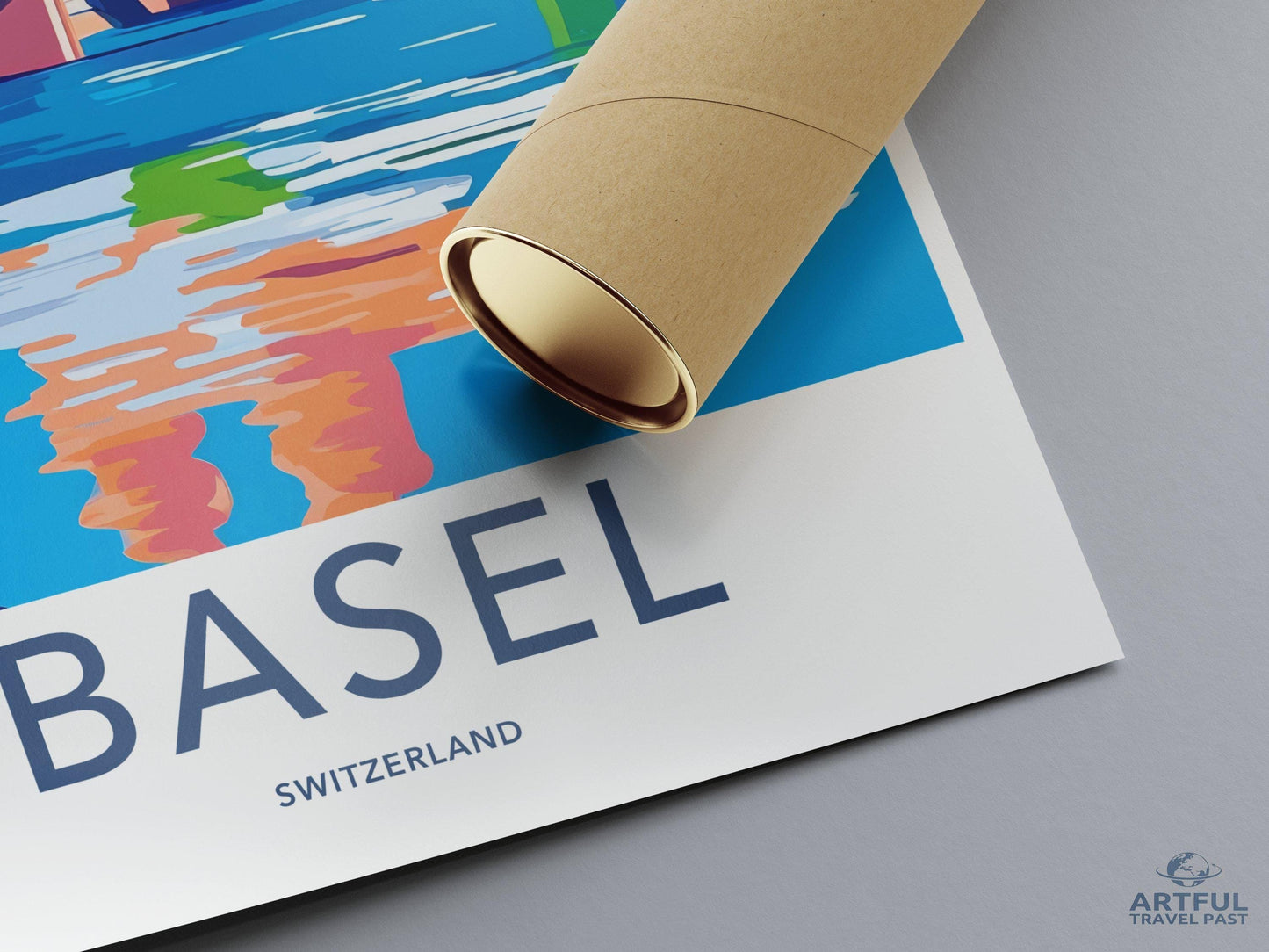 Basel Poster | Switzerland Wall Art | Europe Decor