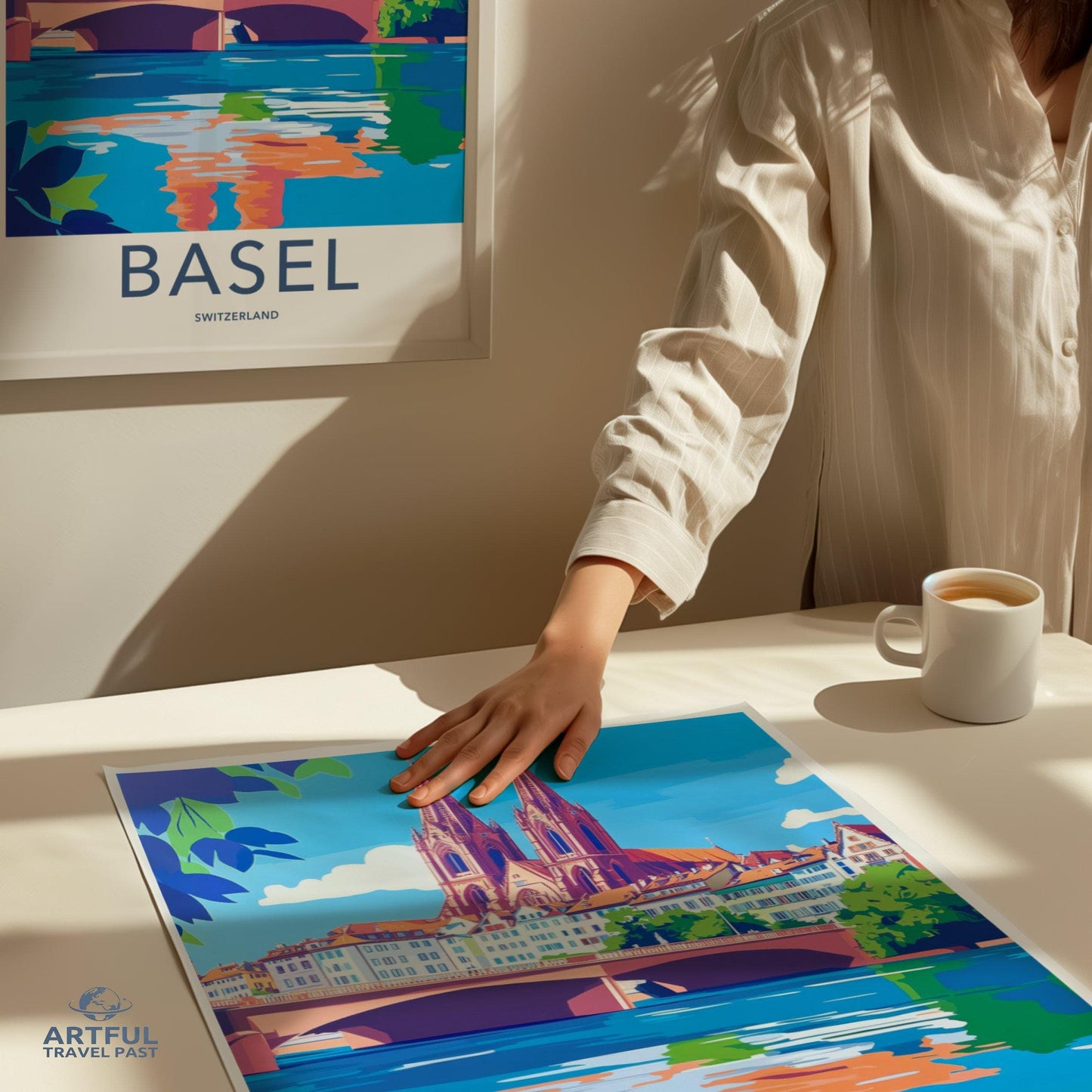 Basel Poster | Switzerland Wall Art | Europe Decor