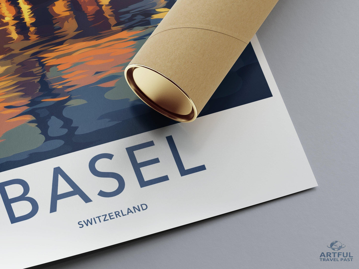 Basel Poster | Switzerland Wall Art | Europe Decor