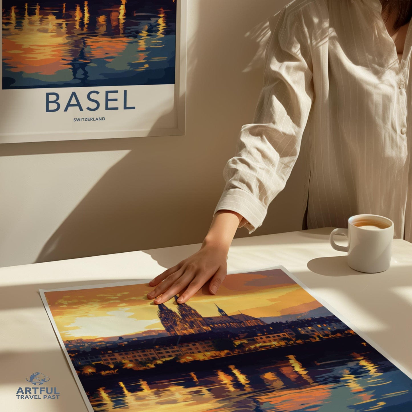 Basel Poster | Switzerland Wall Art | Europe Decor