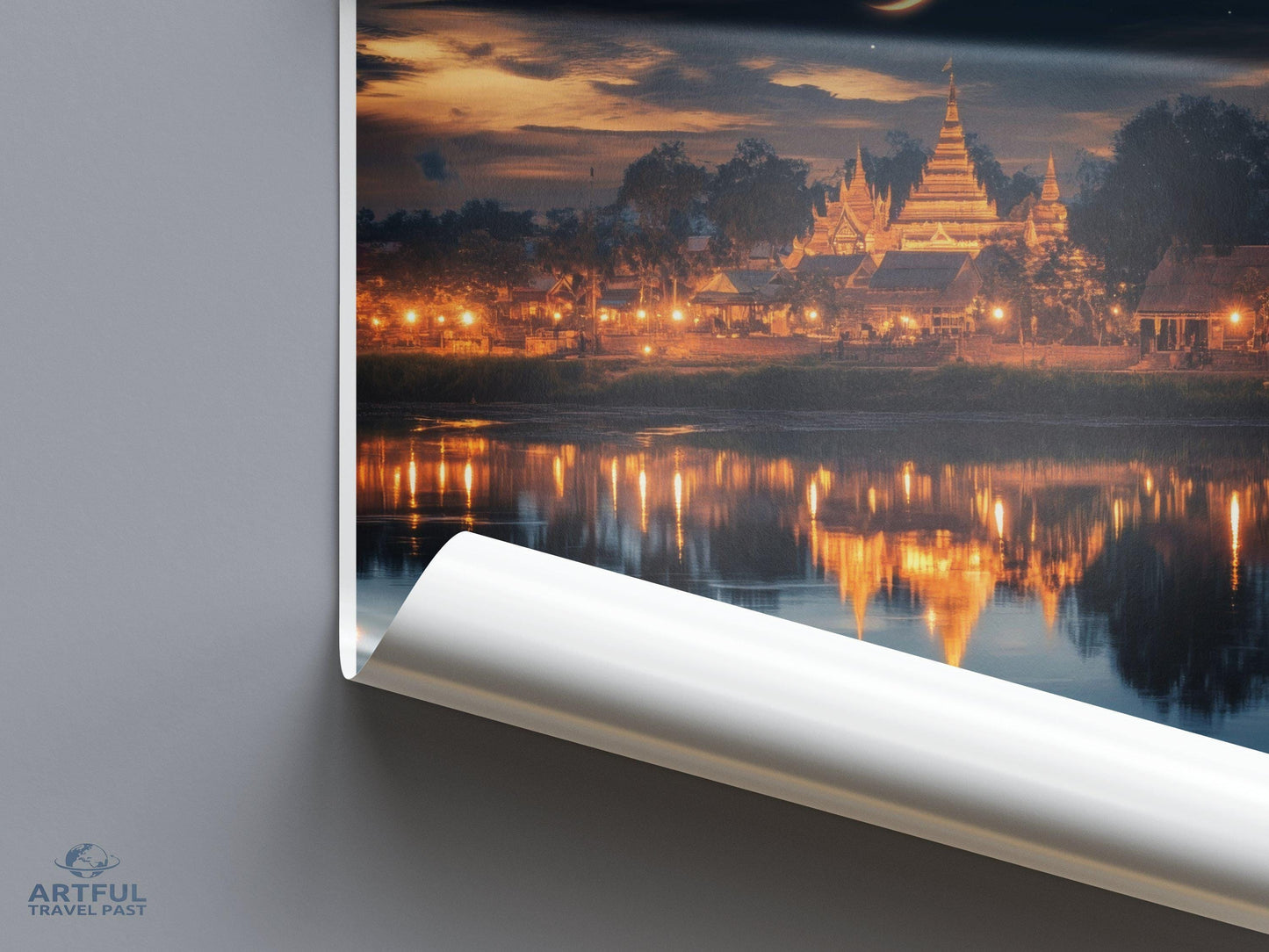 Battambang Poster - Cambodia Wall Art