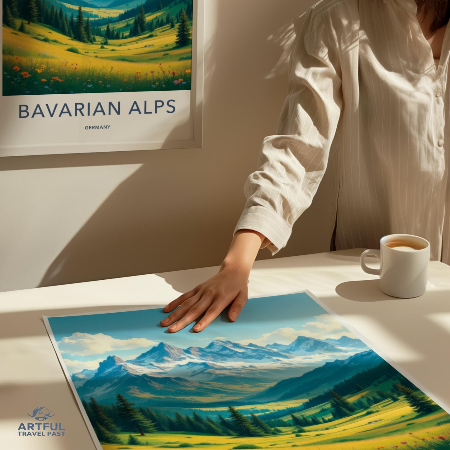 Bavarian Alps Poster - Germany Wall Art