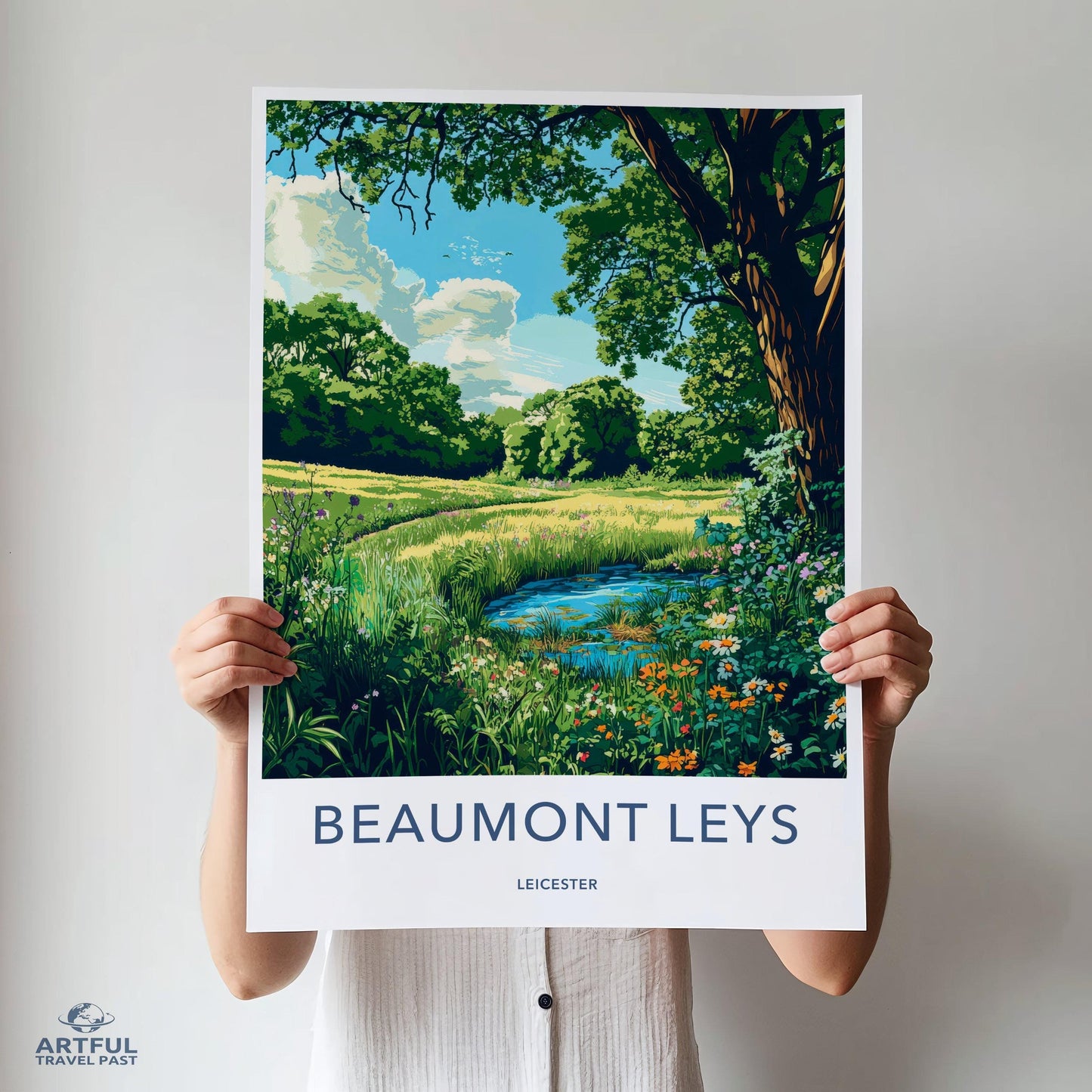 Beaumont Leys Poster - England Wall Art