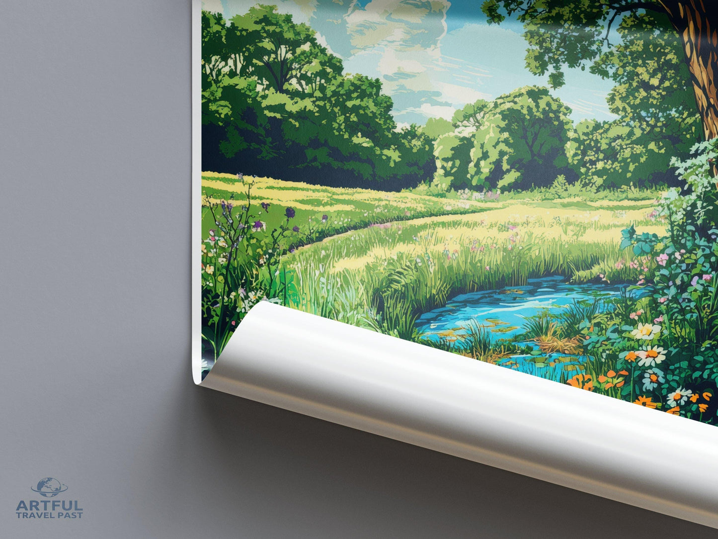 Beaumont Leys Poster - England Wall Art