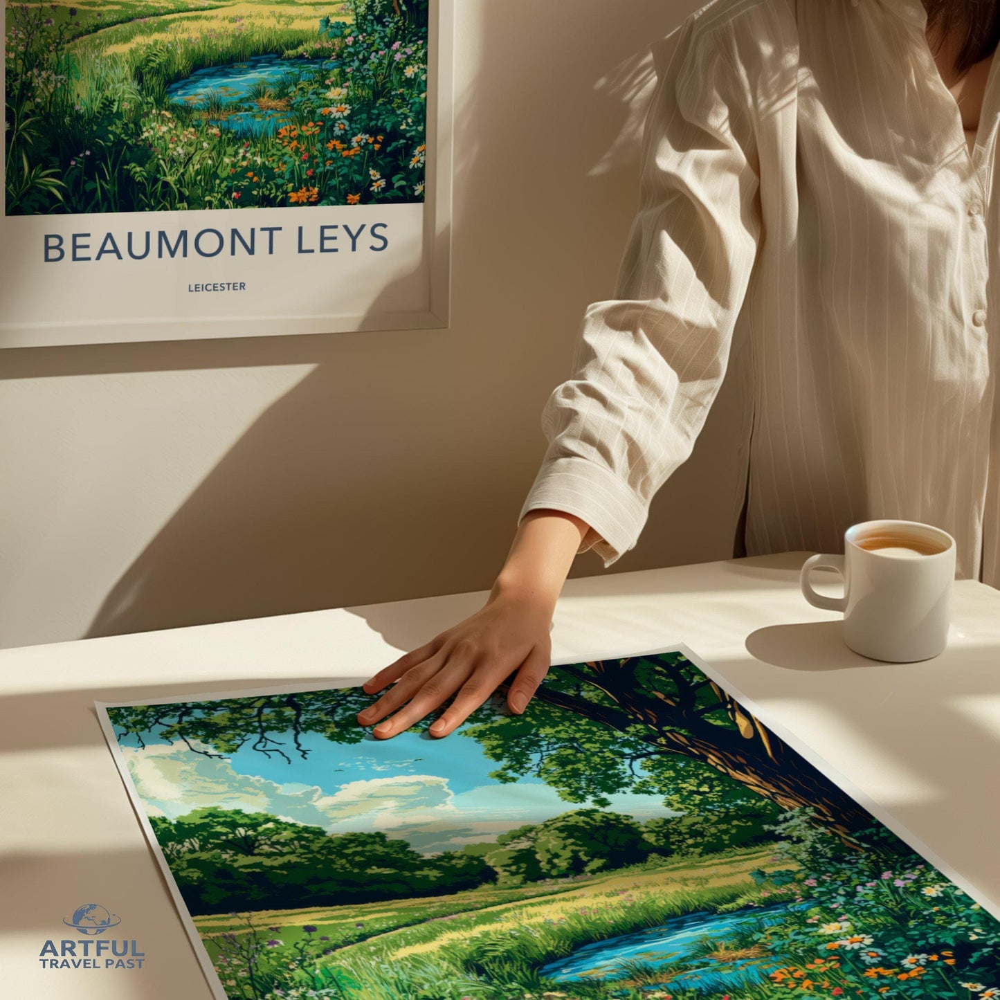 Beaumont Leys Poster - England Wall Art