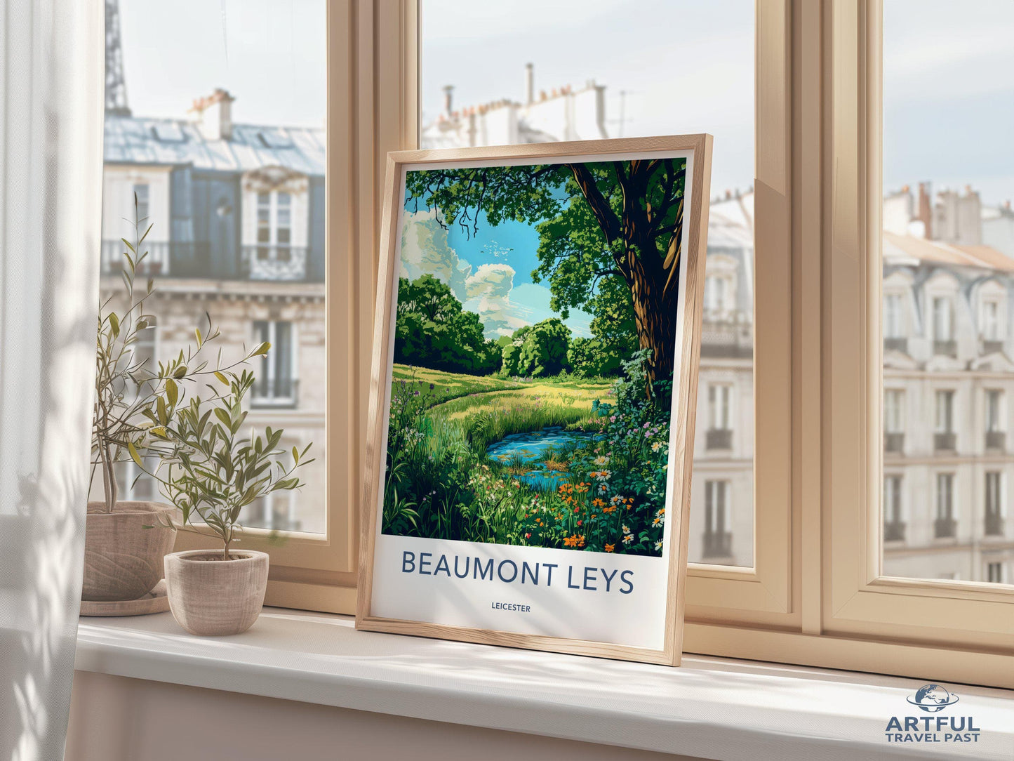 Beaumont Leys Poster - England Wall Art