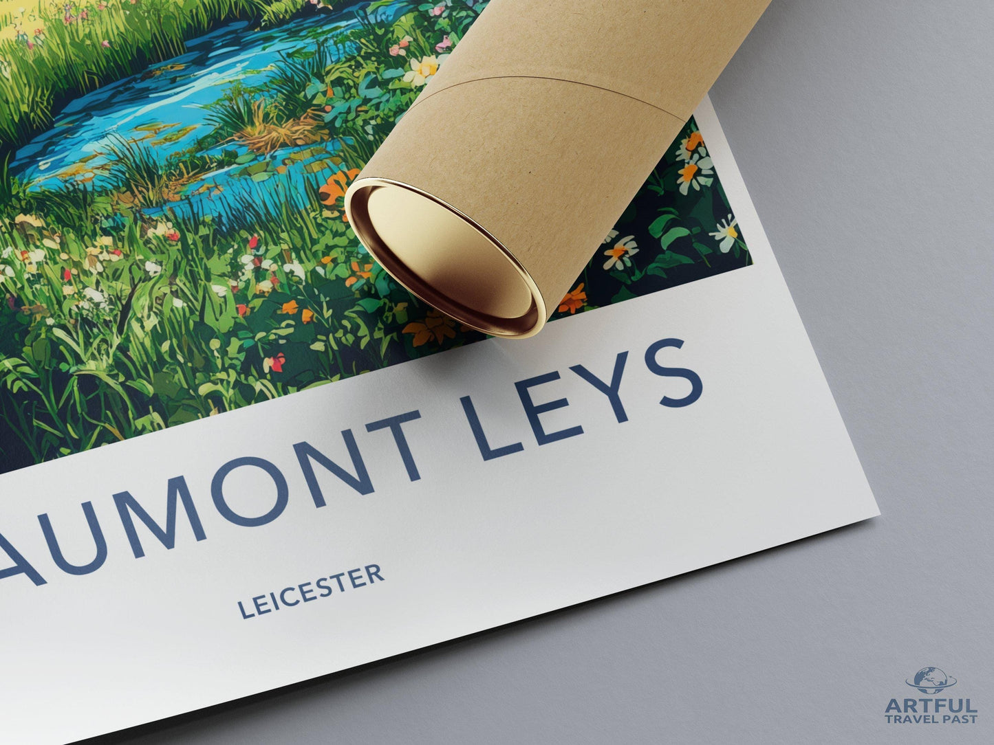 Beaumont Leys Poster - England Wall Art