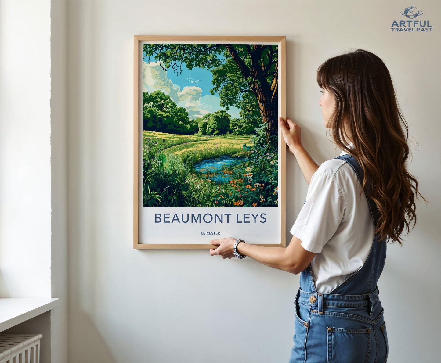 Beaumont Leys Poster - England Wall Art