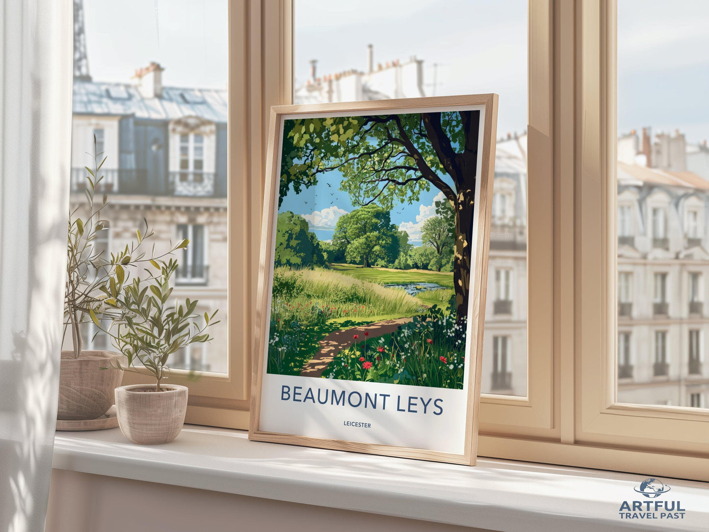 Beaumont Leys Poster - Leicester Wall Art