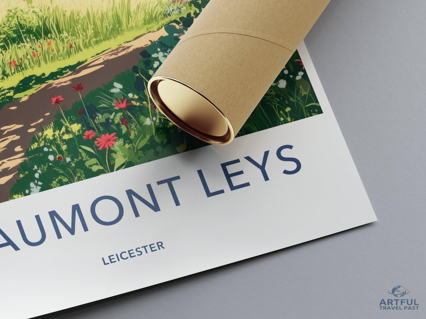 Beaumont Leys Poster - Leicester Wall Art