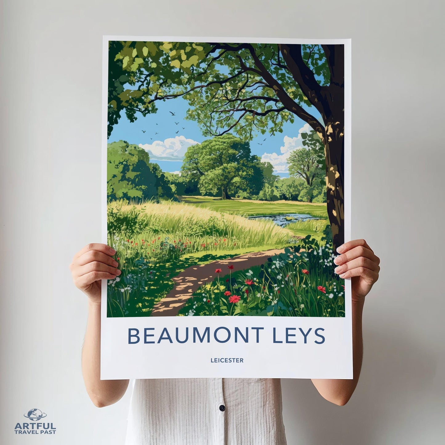 Beaumont Leys Poster - Leicester Wall Art