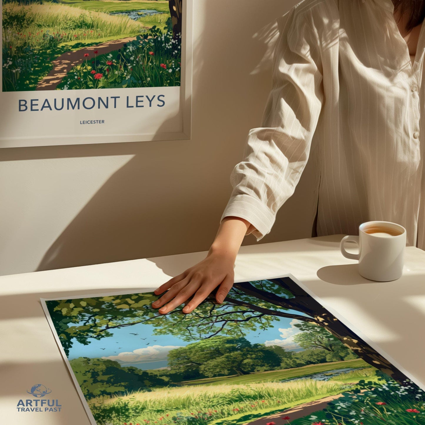 Beaumont Leys Poster - Leicester Wall Art