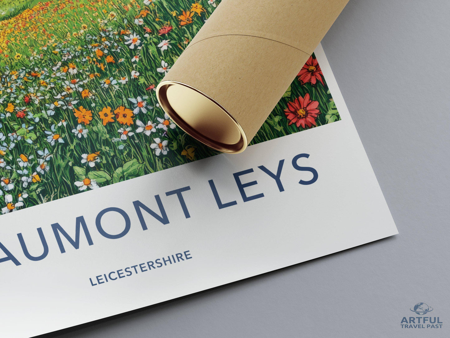 Beaumont Leys Poster - Leicestershire Wall Art