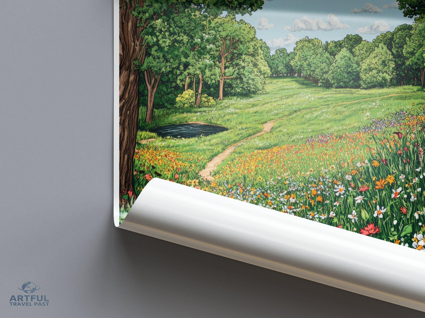 Beaumont Leys Poster - Leicestershire Wall Art