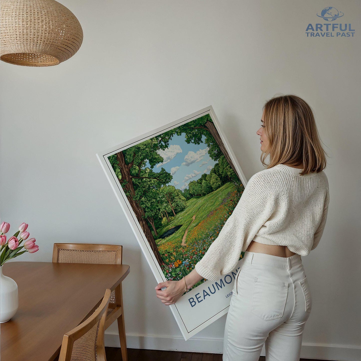 Beaumont Leys Poster - Leicestershire Wall Art