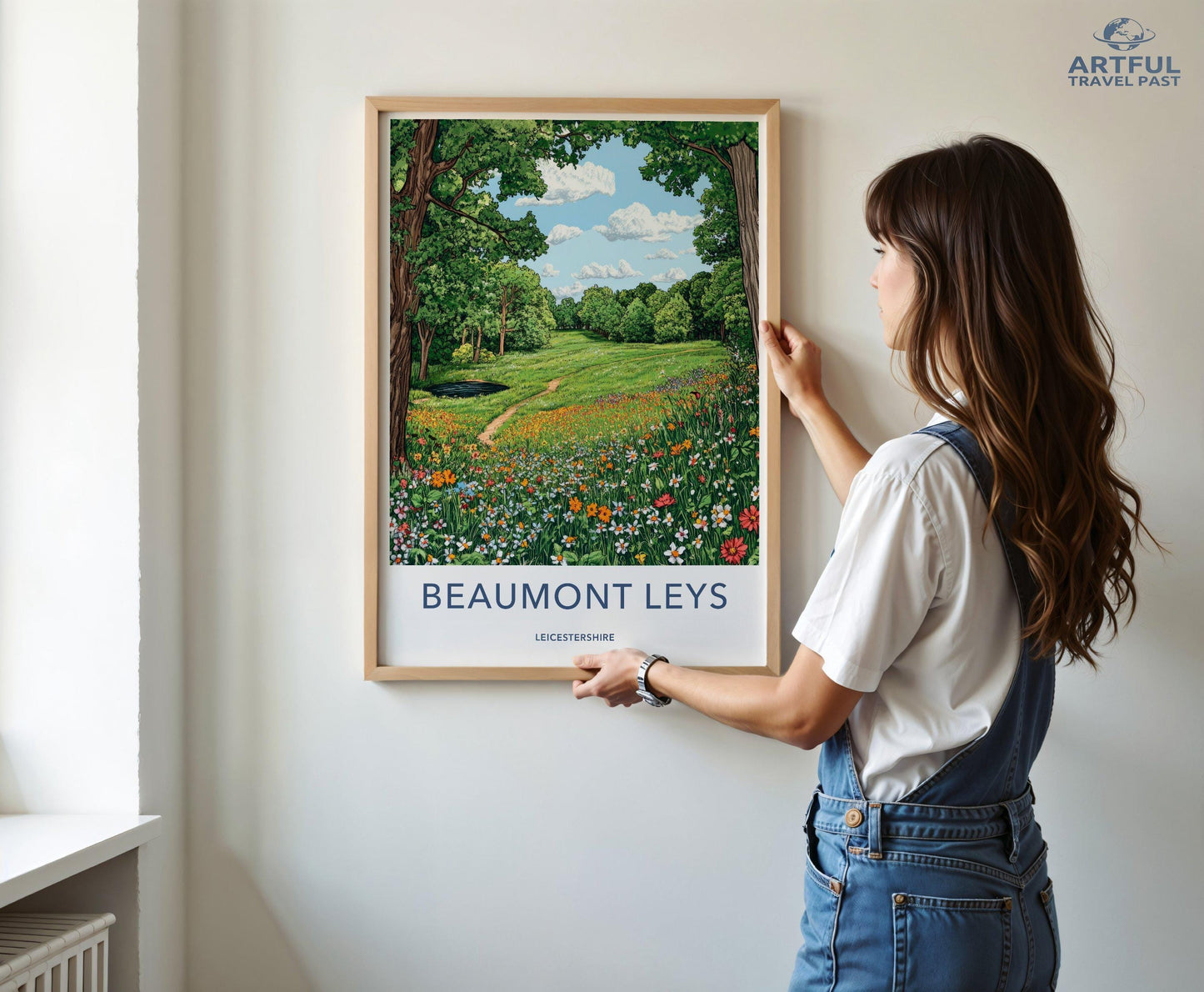 Beaumont Leys Poster - Leicestershire Wall Art