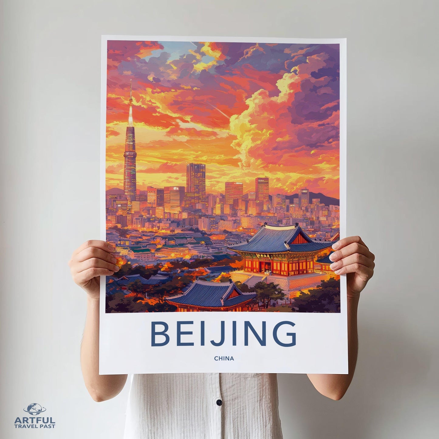 Beijing Poster - China Wall Art