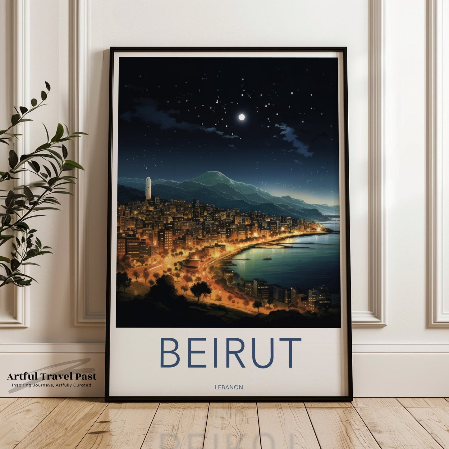 Beirut Poster | Lebanon Wall Art
