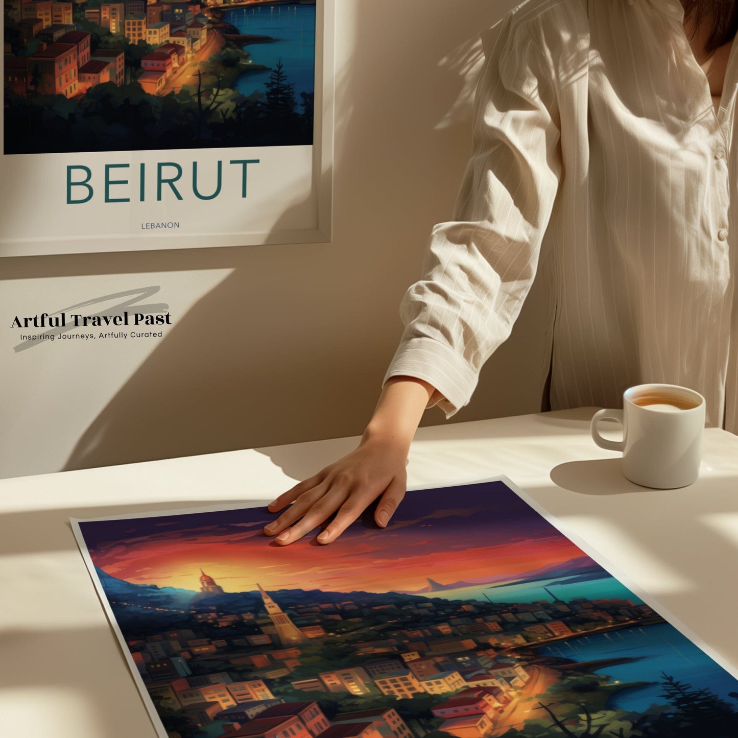Beirut Poster - Lebanon Wall Art