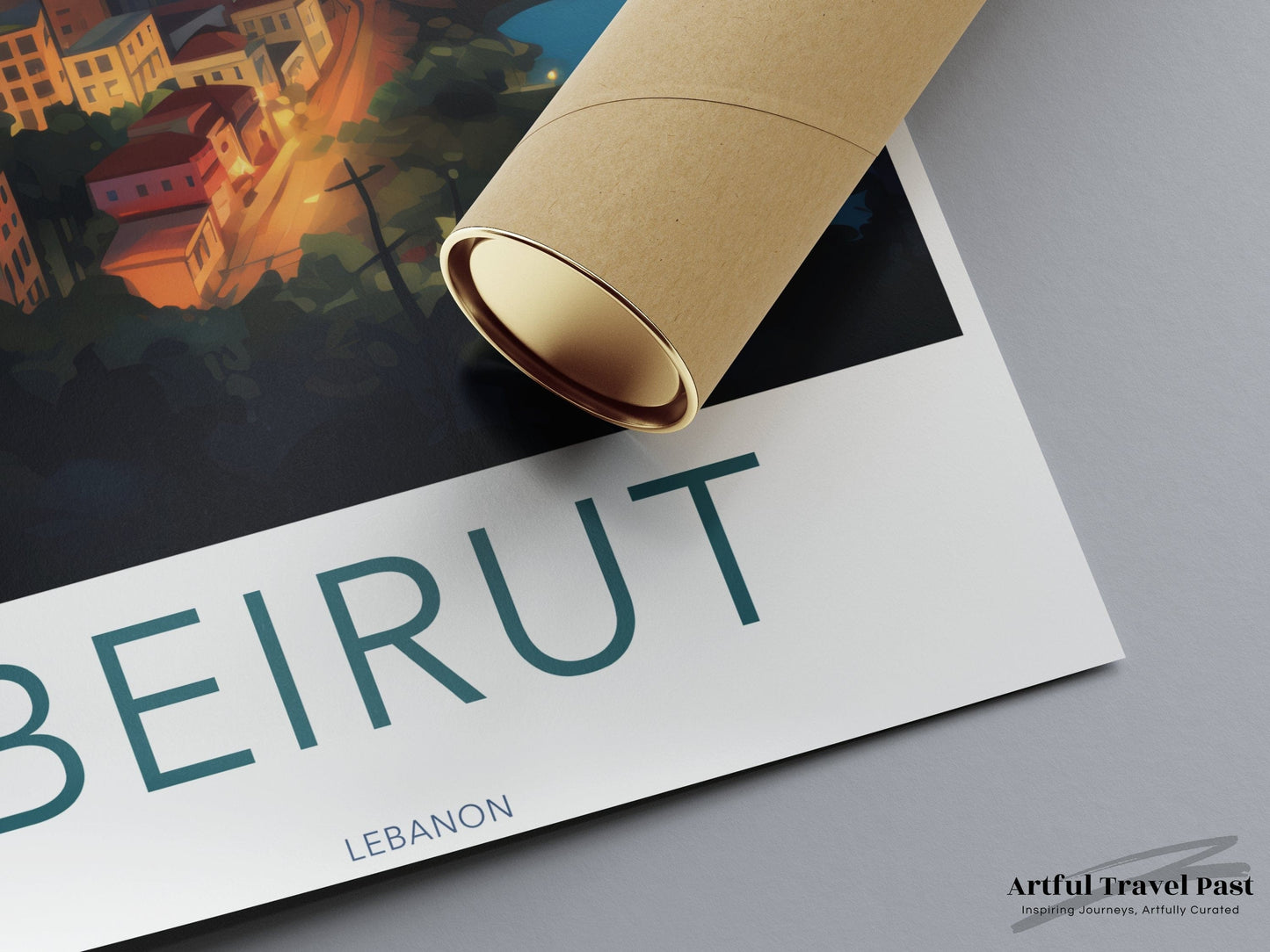 Beirut Poster - Lebanon Wall Art