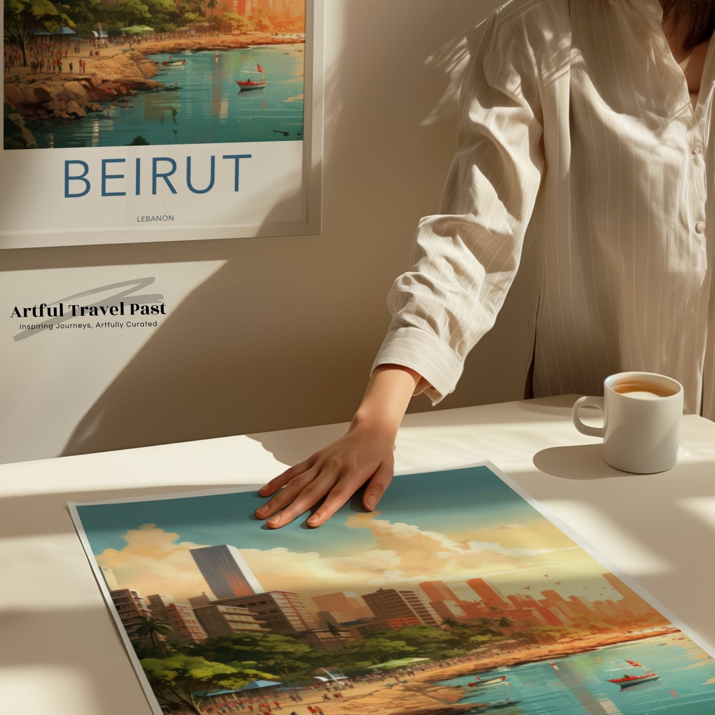 Beirut Poster - Lebanon Wall Art