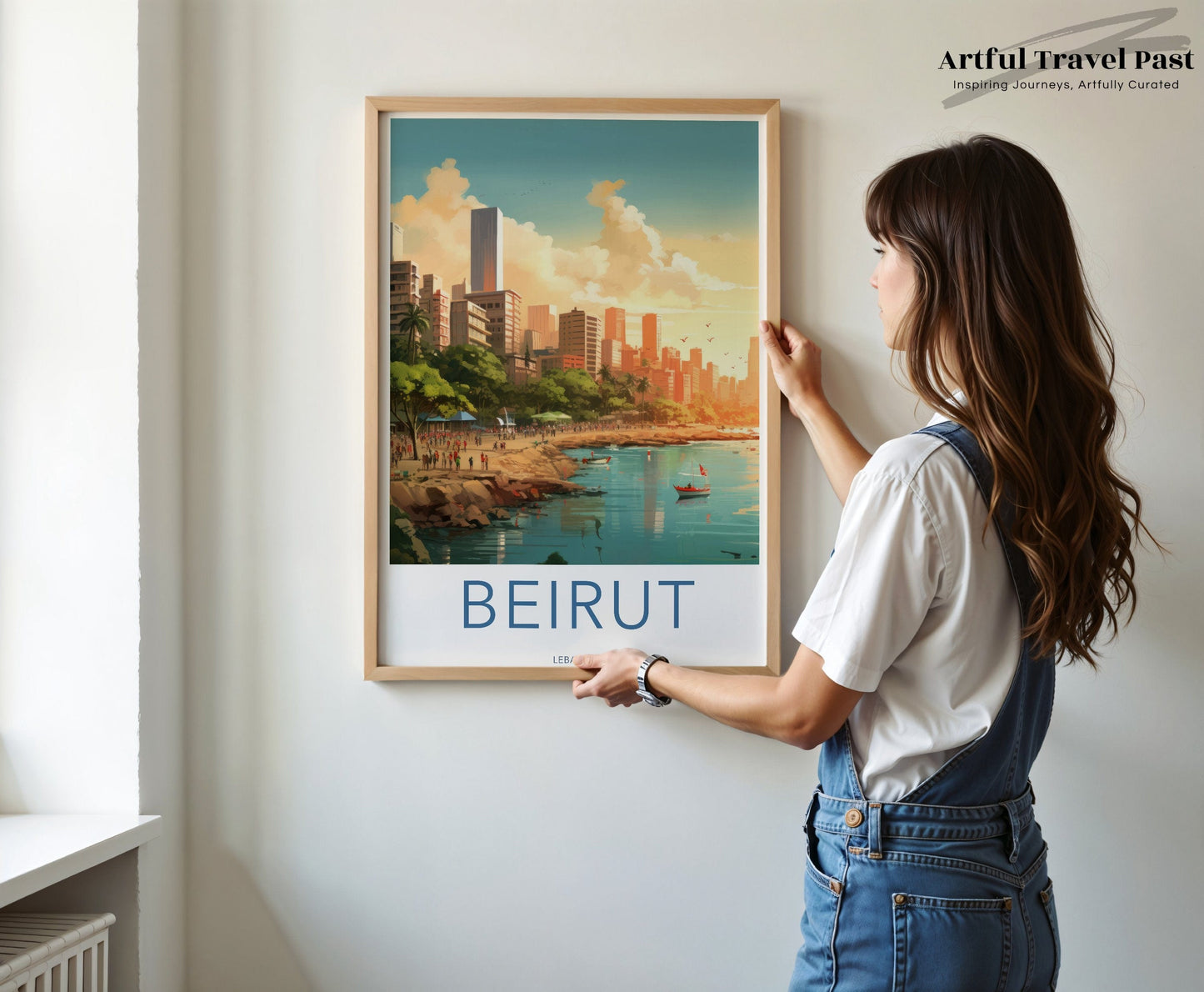 Beirut Poster - Lebanon Wall Art