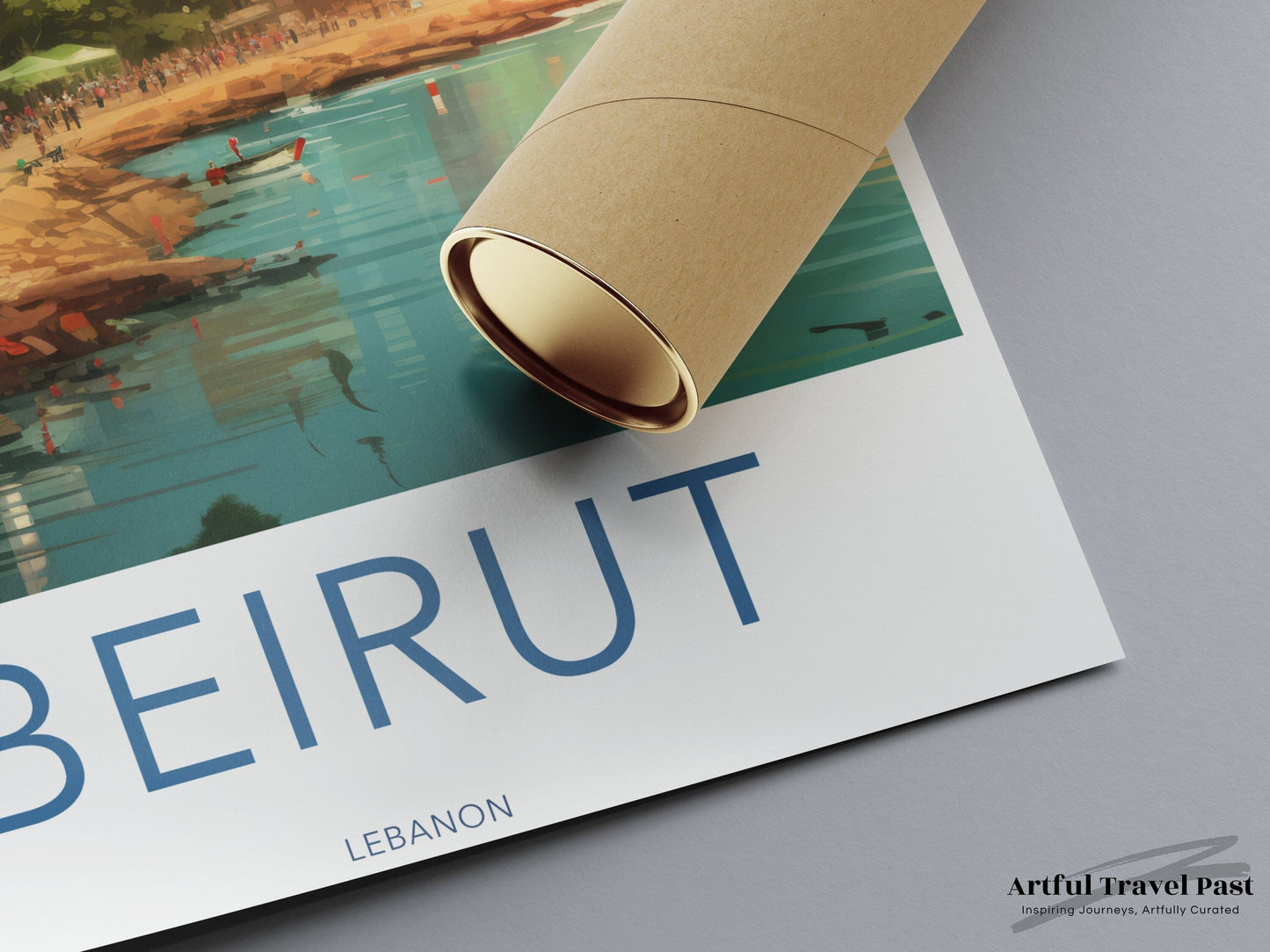 Beirut Poster - Lebanon Wall Art