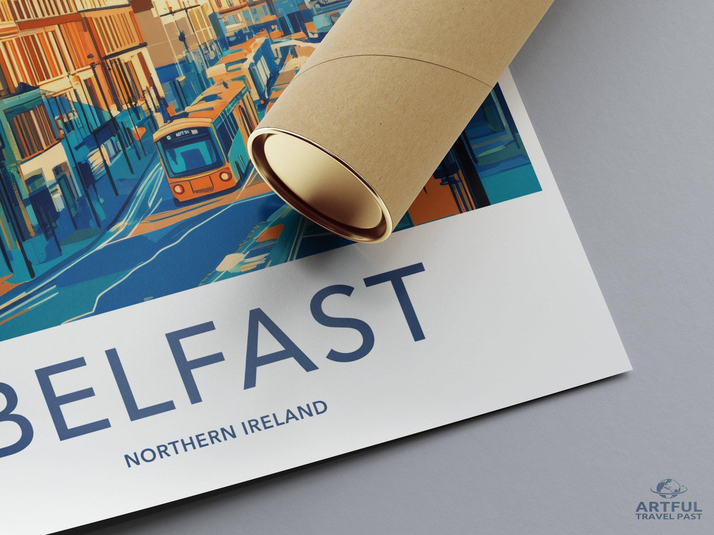 Belfast Poster - UK Wall Art