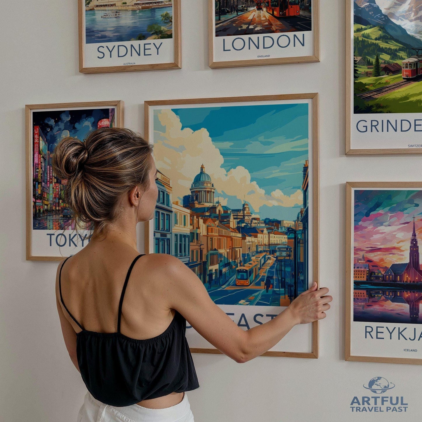 Belfast Poster - UK Wall Art