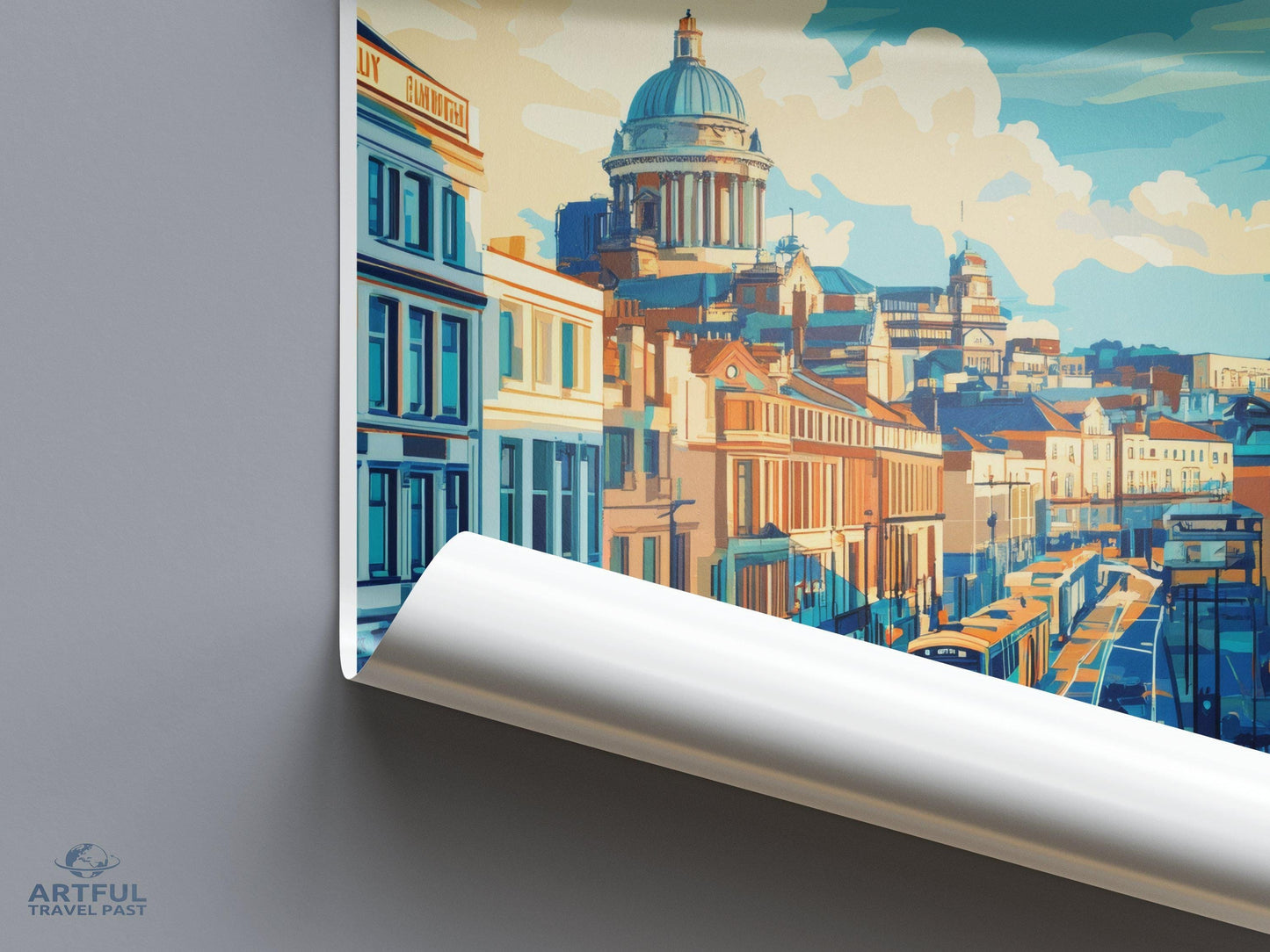 Belfast Poster - UK Wall Art