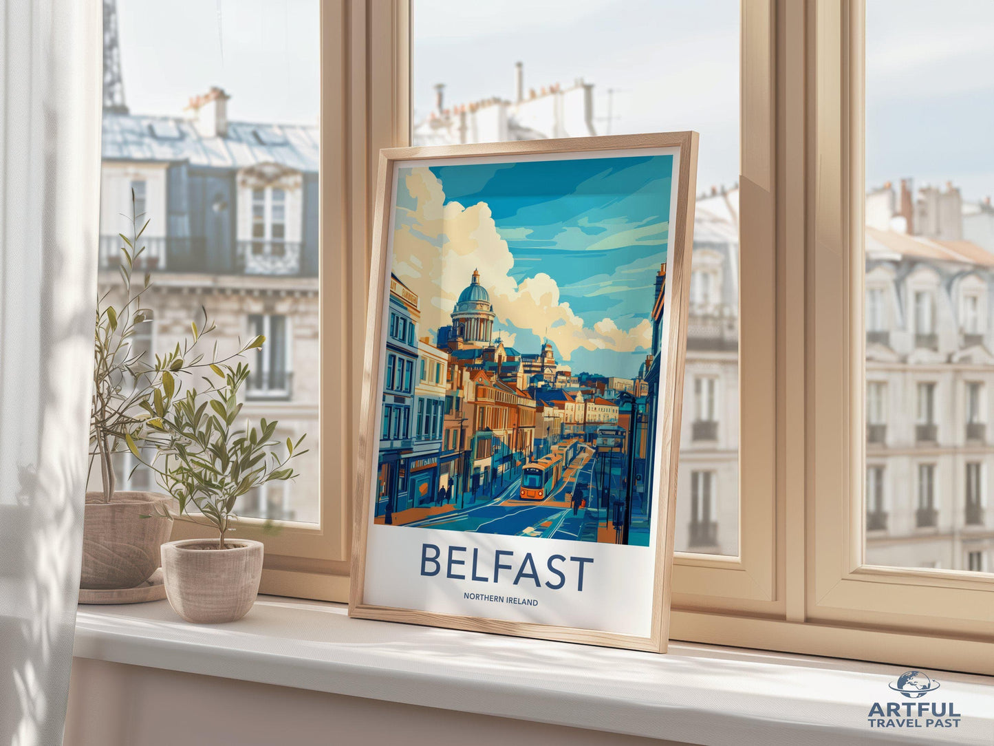 Belfast Poster - UK Wall Art
