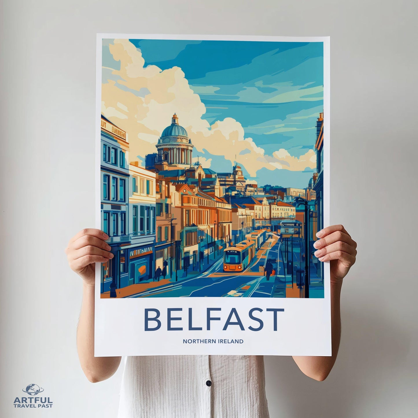 Belfast Poster - UK Wall Art
