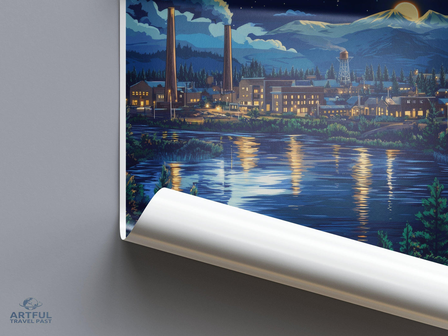 Bend Poster - Oregon Wall Art