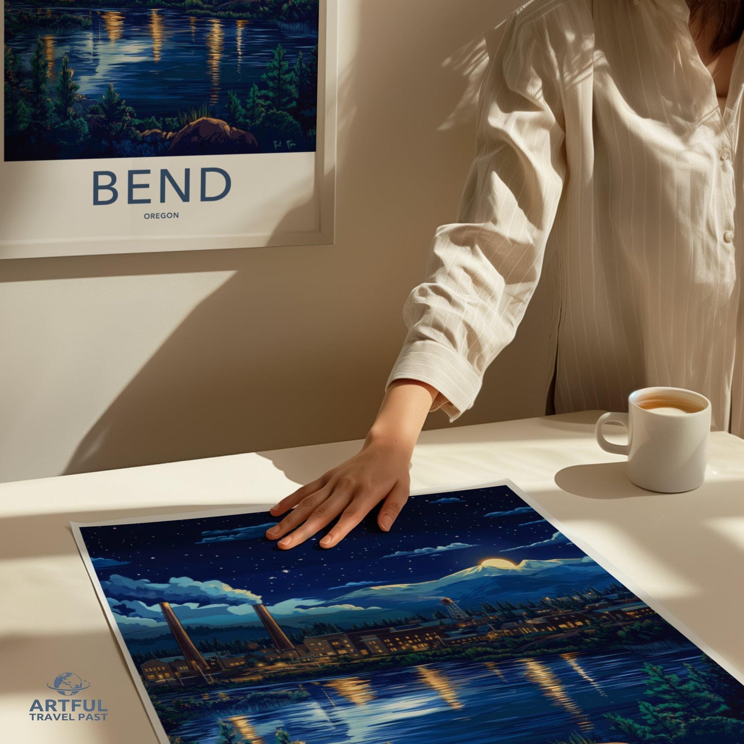 Bend Poster - Oregon Wall Art