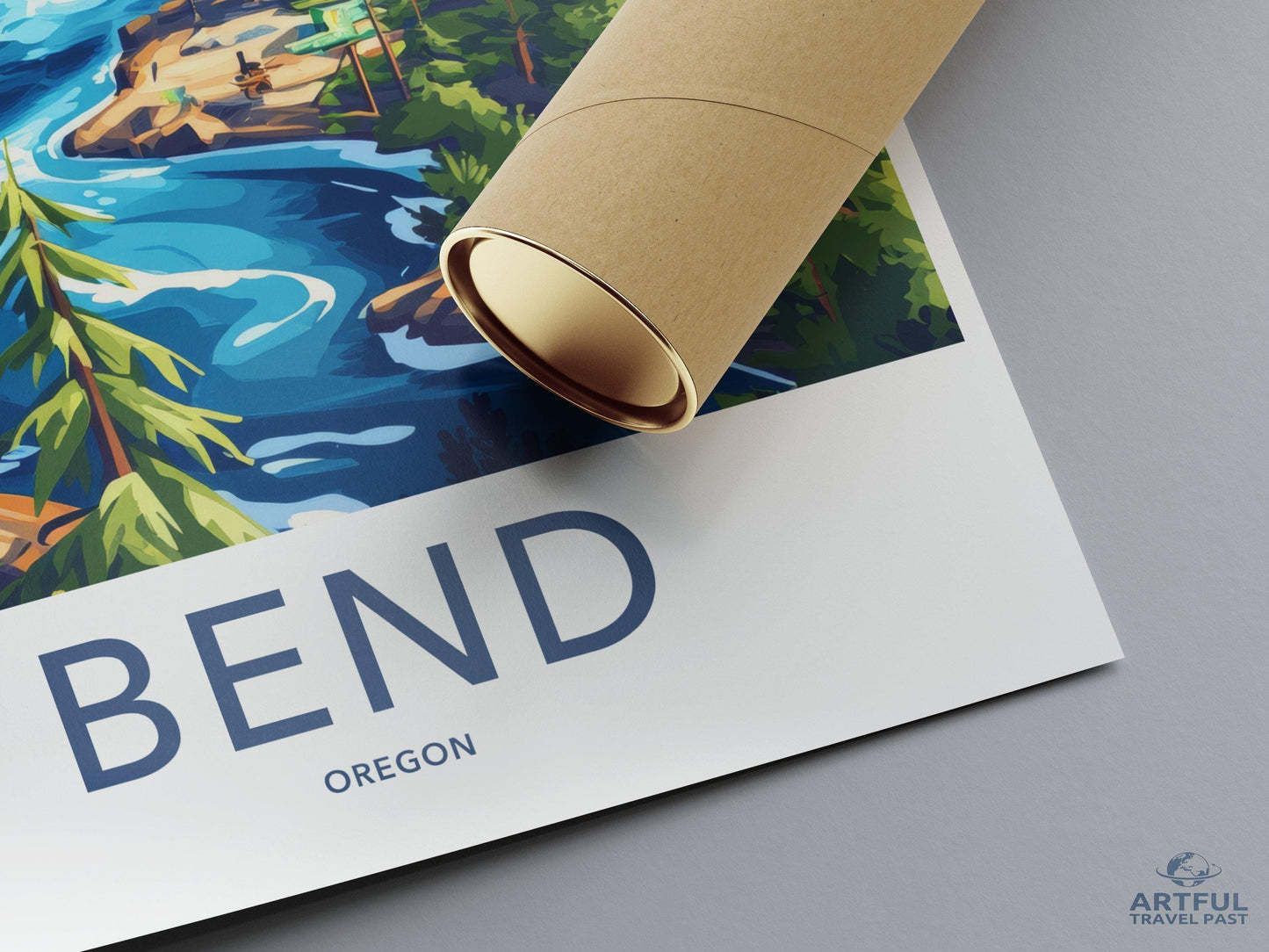 Bend Poster - Oregon Wall Art
