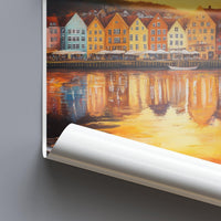 Bergen Poster - Norway Wall Art