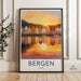 Bergen Poster - Norway Wall Art