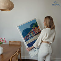 Bergen Poster - Norway Wall Art