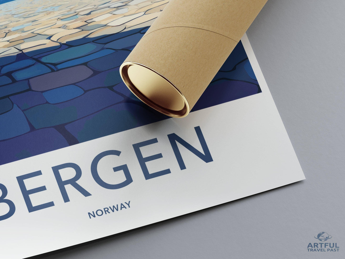 Bergen Poster - Norway Wall Art