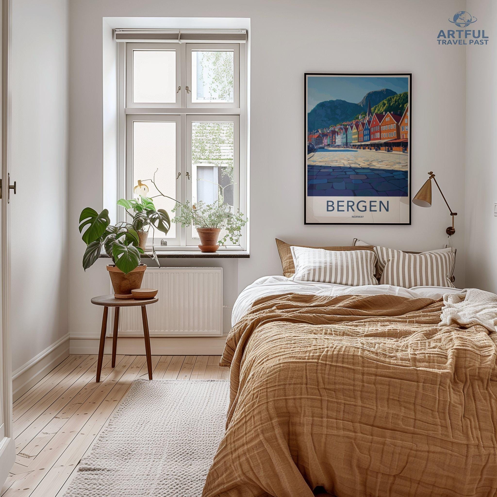 Bergen Poster - Norway Wall Art