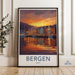 Bergen Poster - Norway Wall Art
